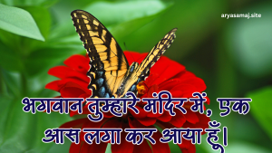 भगवान तुम्हारे मंदिर में, एक आस लगा कर आया हूँ।