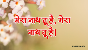 मेरा नाथ तू है, मेरा नाथ तू है।