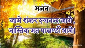 जागे शंकर दयानन्द जागे