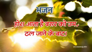 होश आता है बसर को उम्र ढल जाने के बाद।