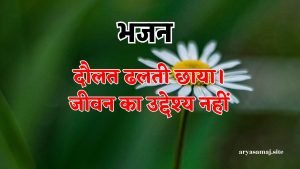 दौलत ढलती छाया