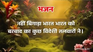 नहीं बिगाड़ा भारत भारत को