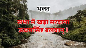 सभा में खड़ा मरदाना ऊधमसिंह बलवान् ।
