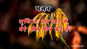 सृष्टि के तार तार में