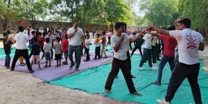 आर्य वीर दल पाली के चरित्र निर्माण शिविर का तृतीय दिन संपन्न :