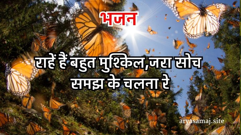 राहें हैं बहुत मुश्किल,जरा सोच समझ के चलना रे