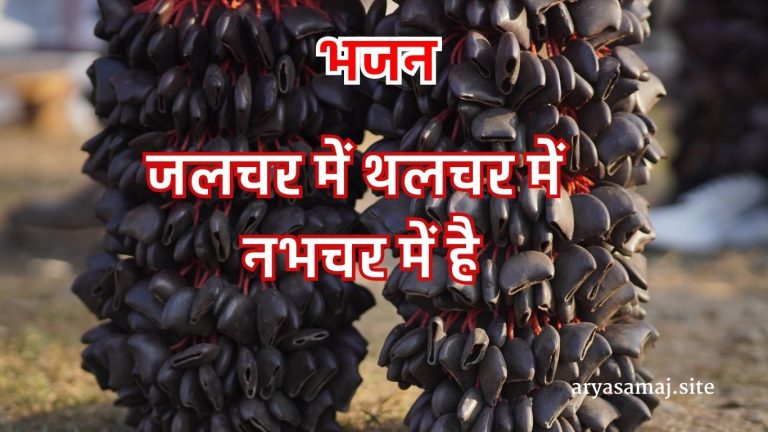 जलचर में थलचर में नभचर में है