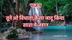 तूने ओ विधाता,कैसा जादू किया सारा ये जहान