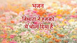 विधाता ने हमको ये चोला दिया है