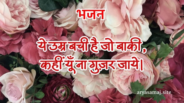 ये उम्र बची है जो बाकी