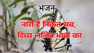 नारी है निकेत सब,दिव्य ललित भावों का