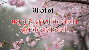 प्रभु तू है दुनियाँ का वाली। प्रभु तू है दुनियाँ का वाली।