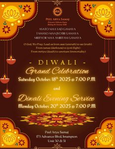 Grand Celebration of Diwali occasion : Canada
