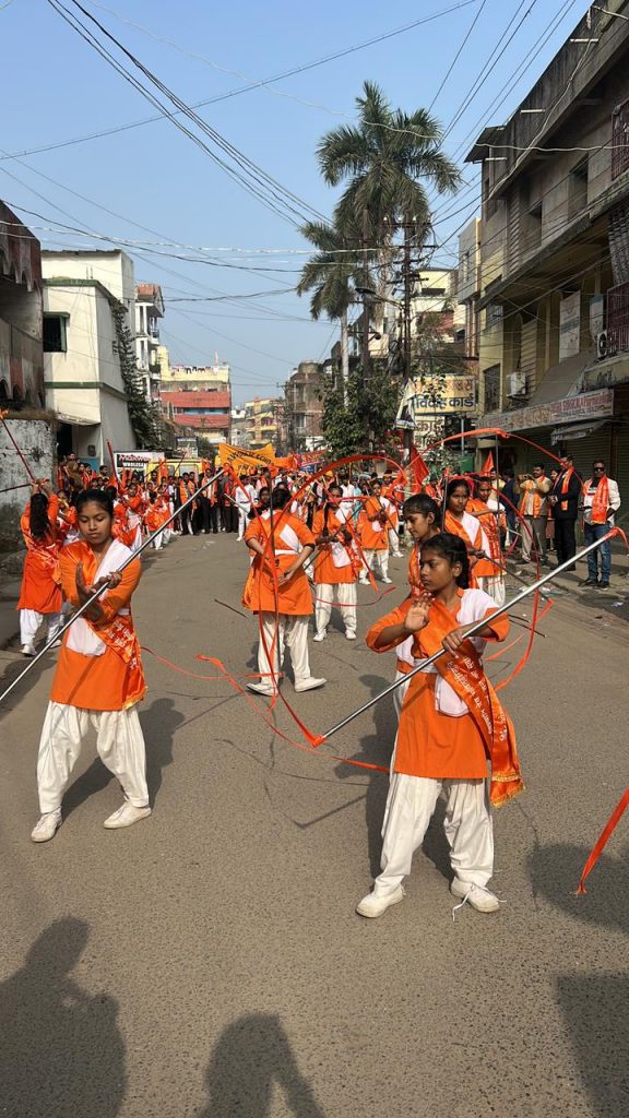 आर्य समाज रांची का 131वाँ वार्षिकोत्सव: स्वामी श्रद्धानंद बलिदान दिवस पर भव्य शोभायात्रा और शस्त्र-प्रदर्शन