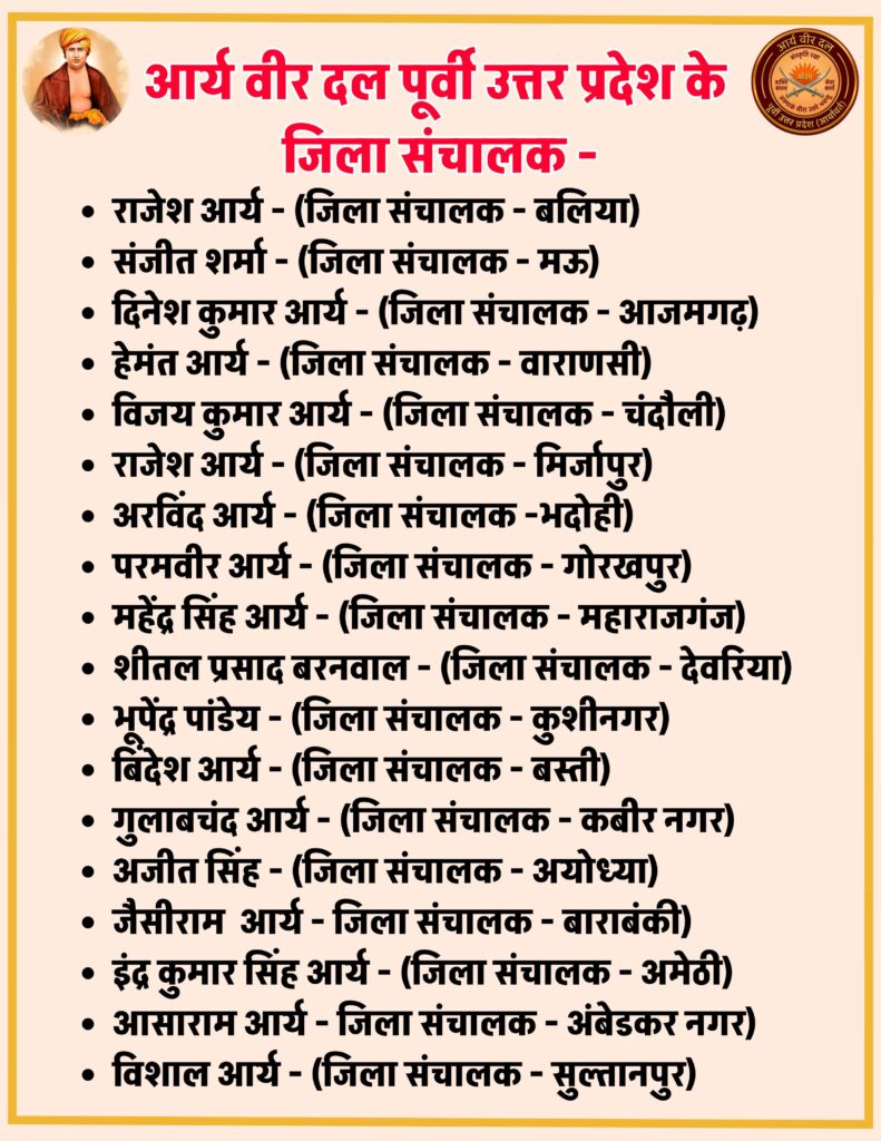 praanteey aary veer charitr nirmaan shivir : baliya, poorvee uttar pradesh 2026