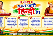 सबसे प्यारी हिन्दी है
