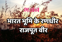 भारत भूमि के रणधीर राजपूत वीर