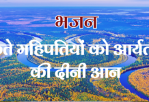 कैते महिपतियों को आर्यत्व की दीनी आन